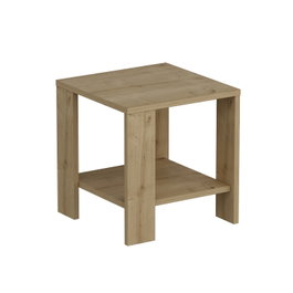 Hanah Home Mesa Auxiliar Roble Zafiro 40x40x42 cm